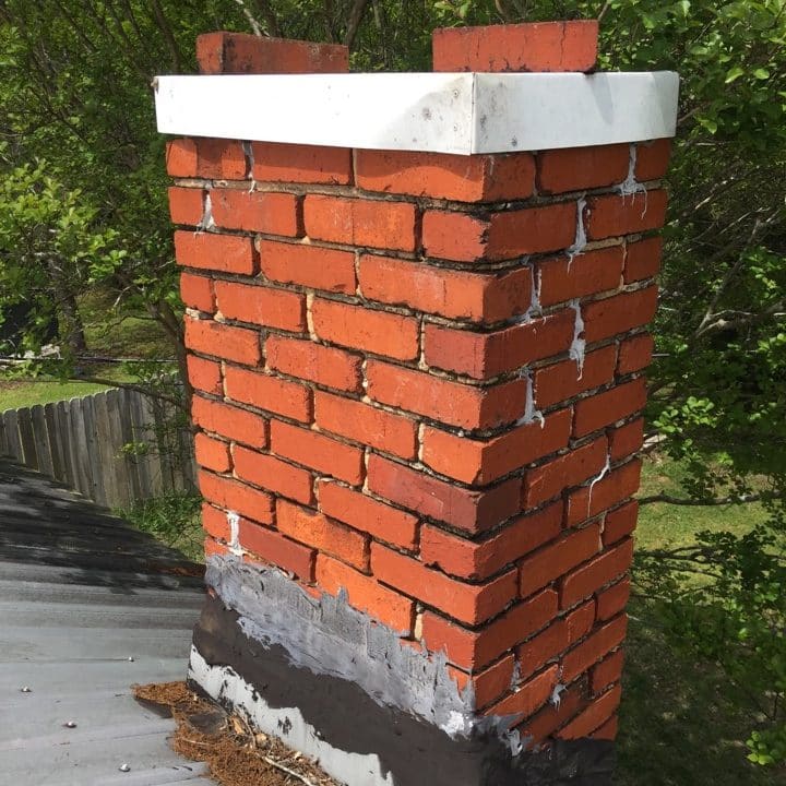 chimney in alabaster