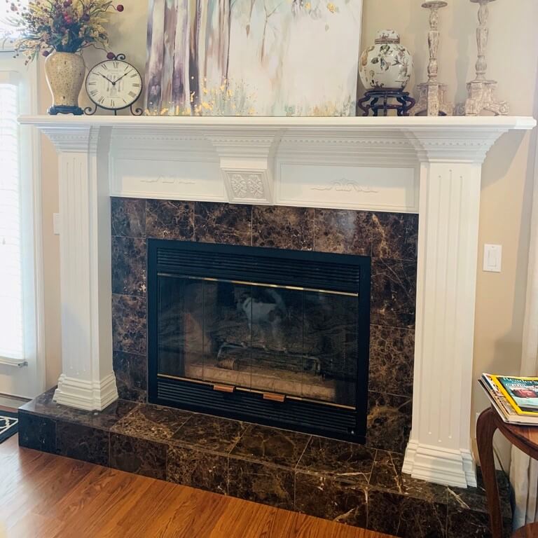 Fireplace installation and sweep in Macon