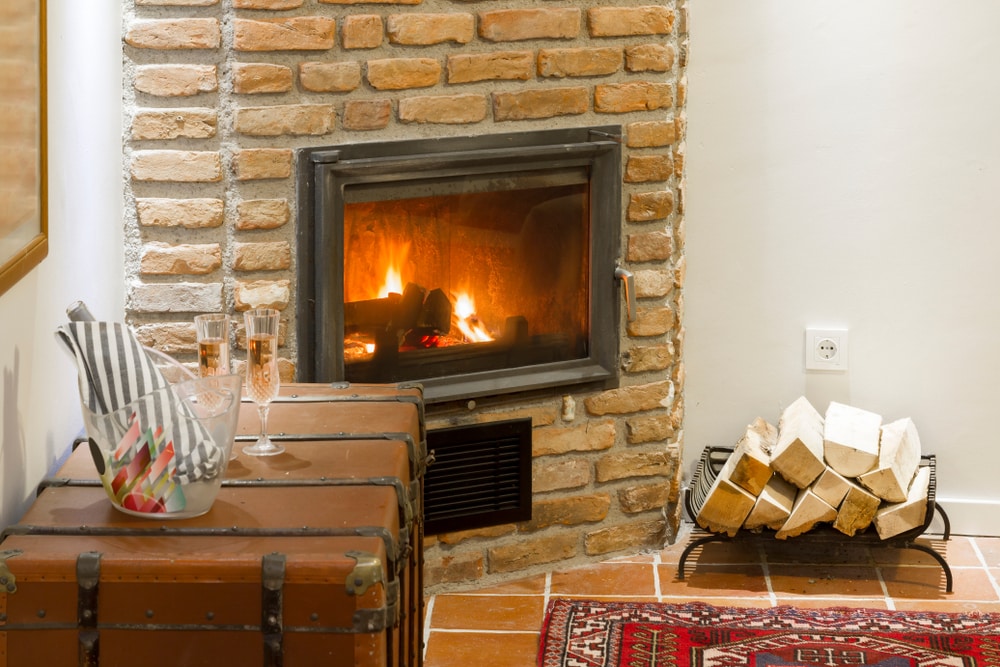 Fireplace installation