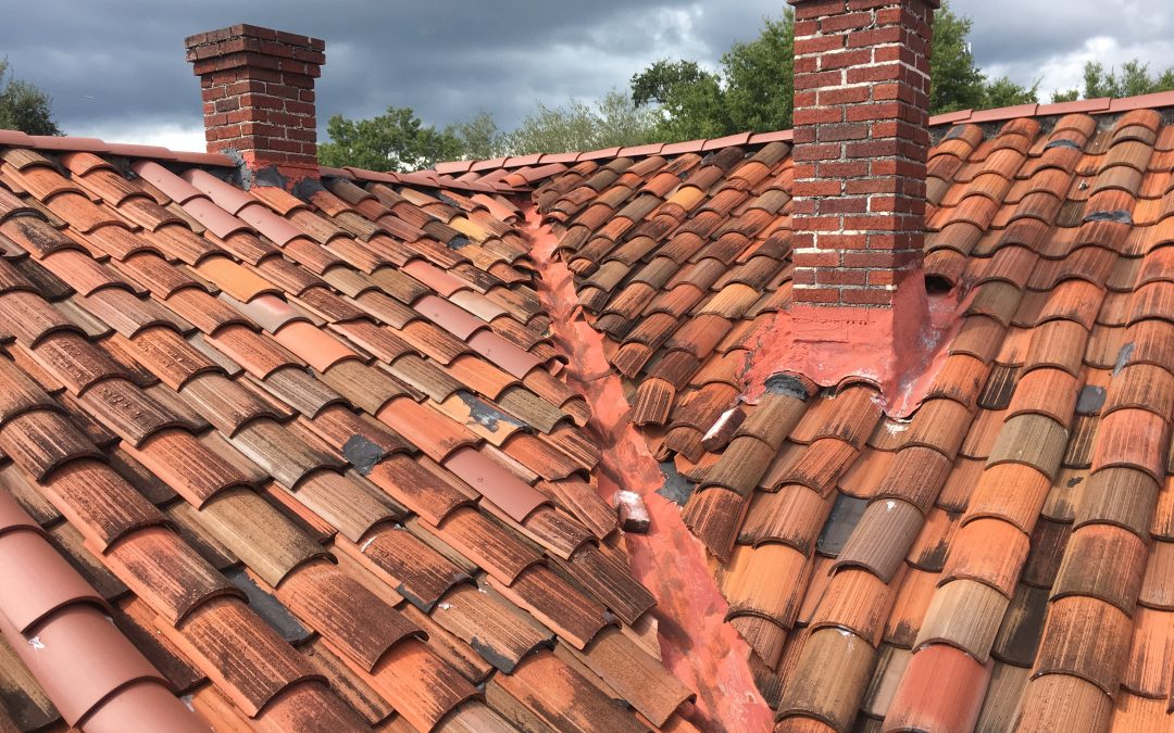 slanted Rooftops after a chimney repair in Fort Walton Beach (FWB) Sootmaster