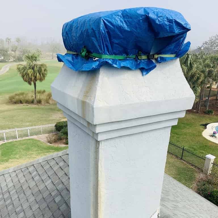 Chimney Cap Repair Chimney Cap repair in Panama city beach