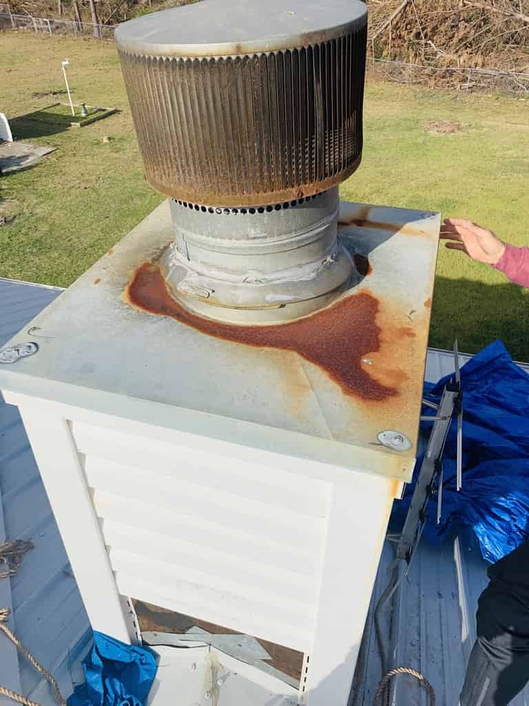 Chimney Cap repair