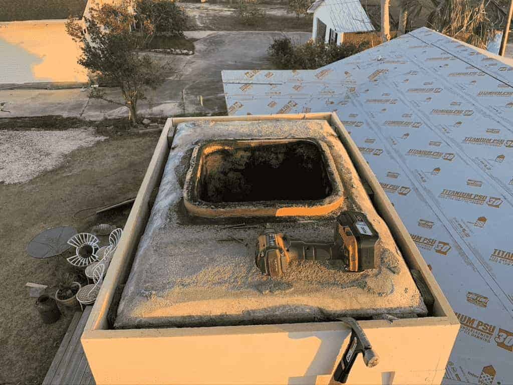 Chimney Sweep Moss Bluff Sootmaster repairing damaged chimney in Moss Bluff