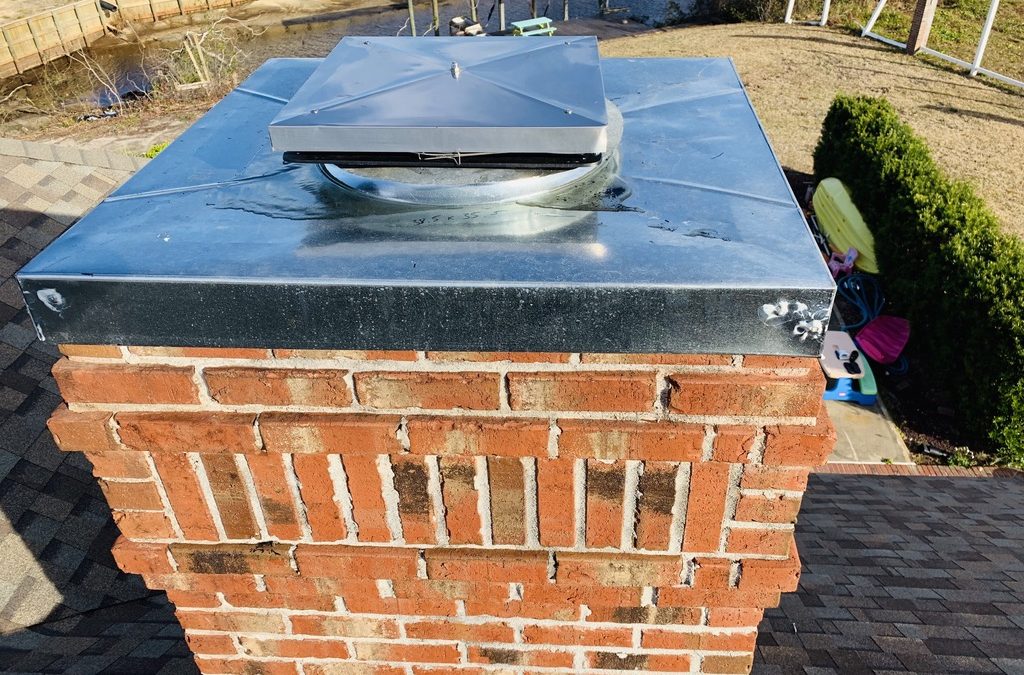 Chimney top lock top damper