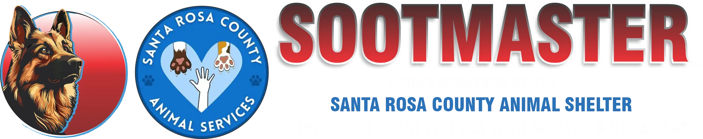 Chimney sweep animal shelter graphic