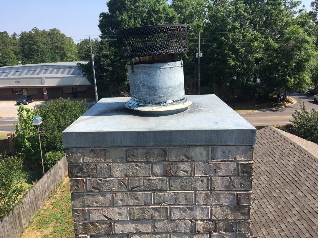 New chimney cap