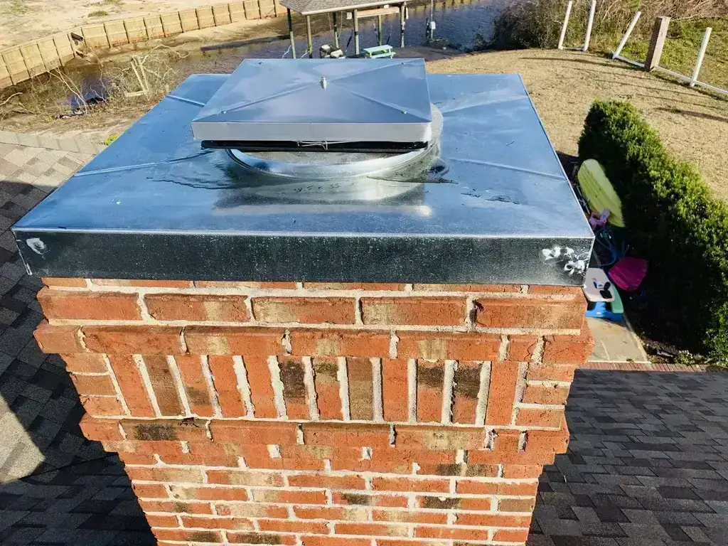 Chimney sweep chimneycap