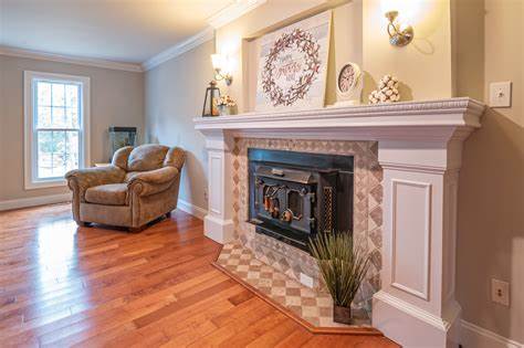 nice ornate fireplace