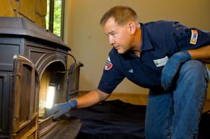 Chimney inspection/fire