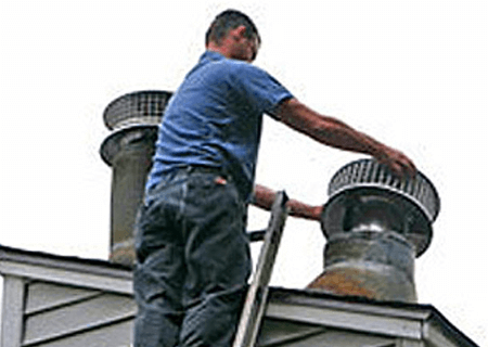 Replacing the chimney cap